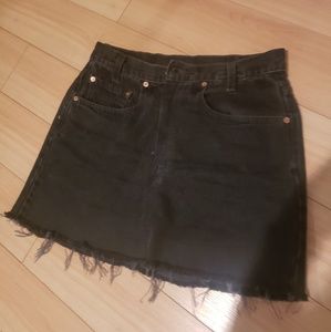 Levis jean skirt